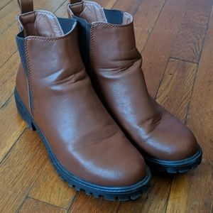 Brown boots